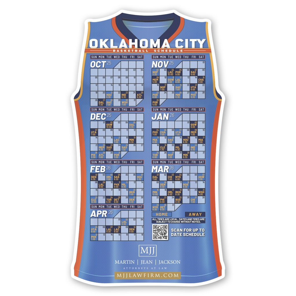 Basketball Jersey Schedule