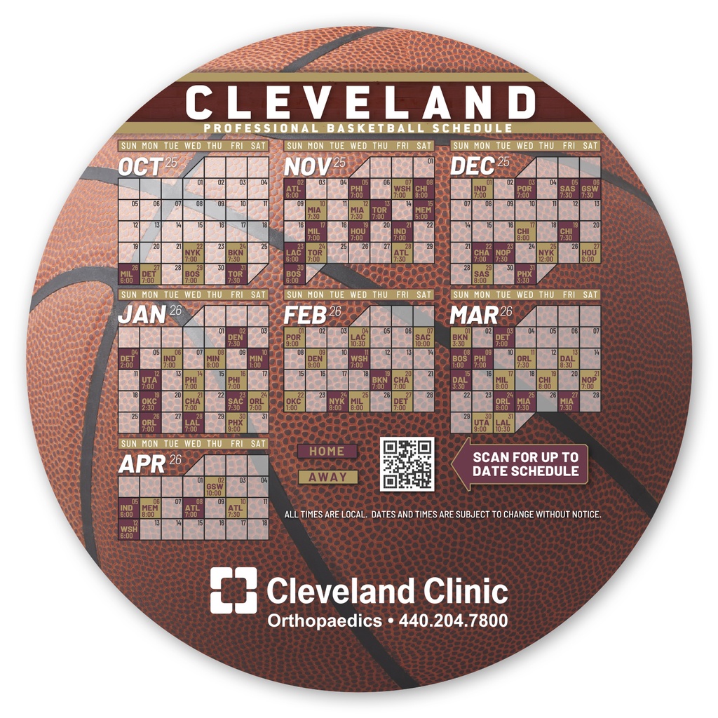 Basketball Ball Schedule