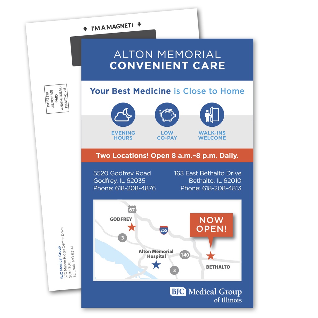 Magnetic Stick Up Card