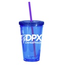 Glacier Double Wall 16 Oz Tumbler