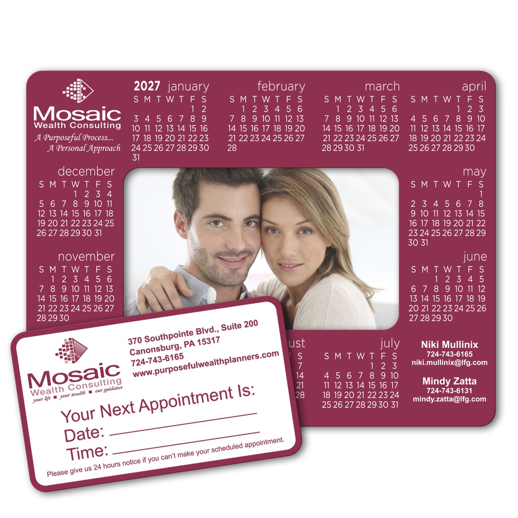 Calendar Picture Frame Magnet