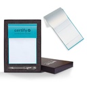 Castelli Tucson Medio White Page Cube Notes Gift Set