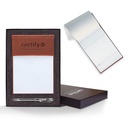 Castelli Tucson Medio White Page Cube Notes Gift Set