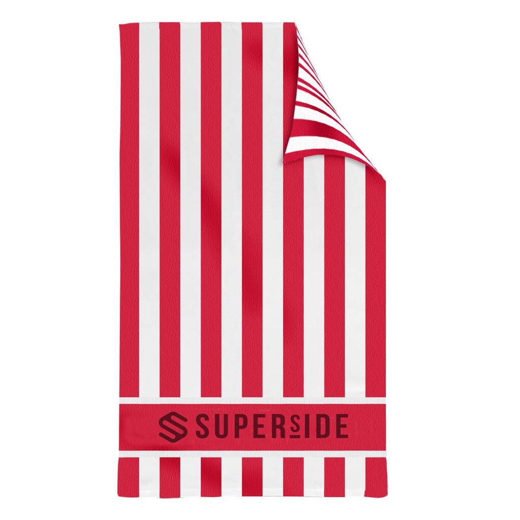 Double Sided Cabana Stripe Beach Towel