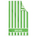 Double Sided Cabana Stripe Beach Towel
