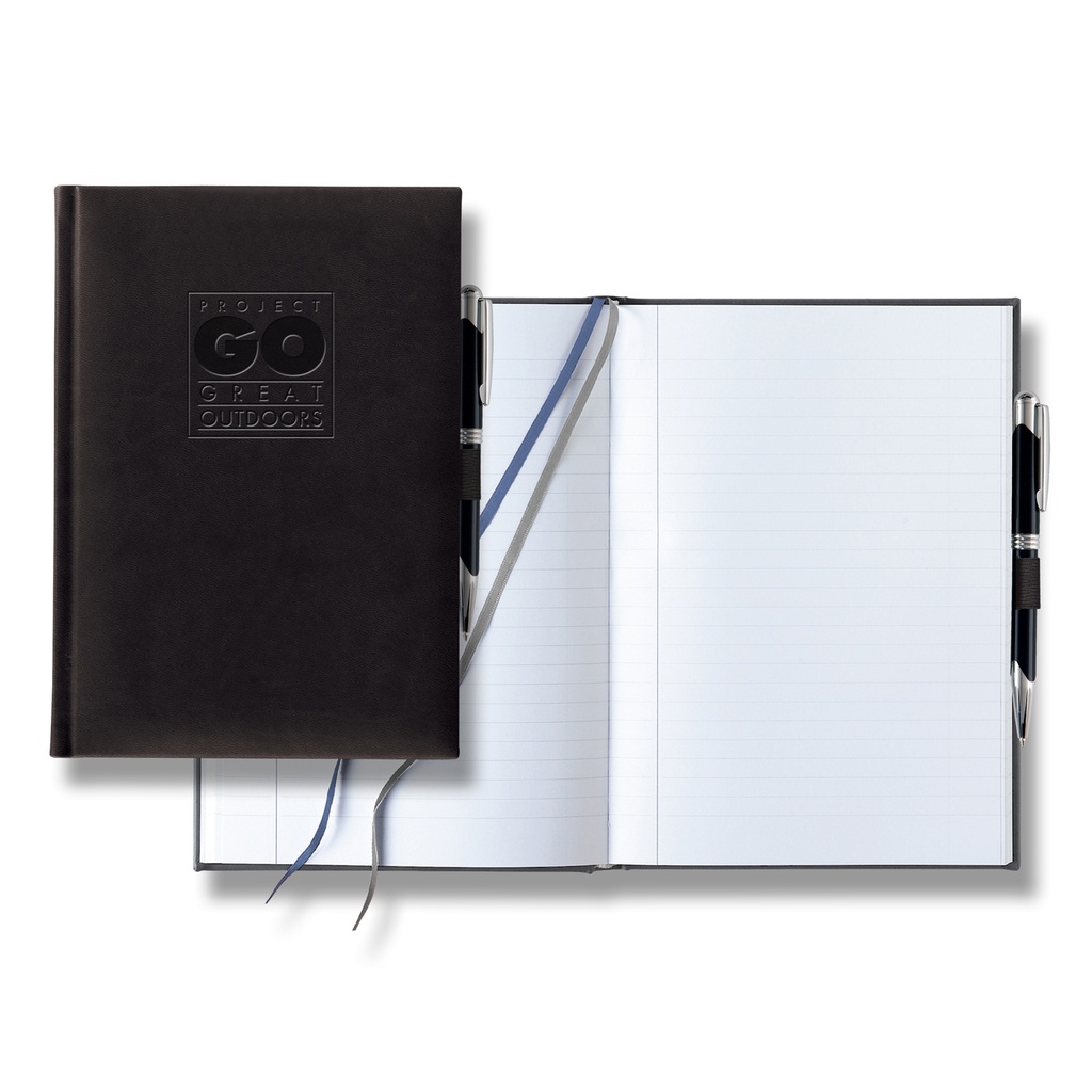 Castelli Tucson  Grande Lined White Page Journal with Pen &amp; Loop