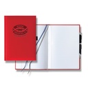 Castelli Tucson  Grande Lined White Page Journal with Pen &amp; Loop