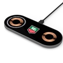 Glass Top Dual Wireless Charging Pad