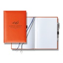 Castelli Tucson  Grande Lined White Page Journal with Pen &amp; Loop