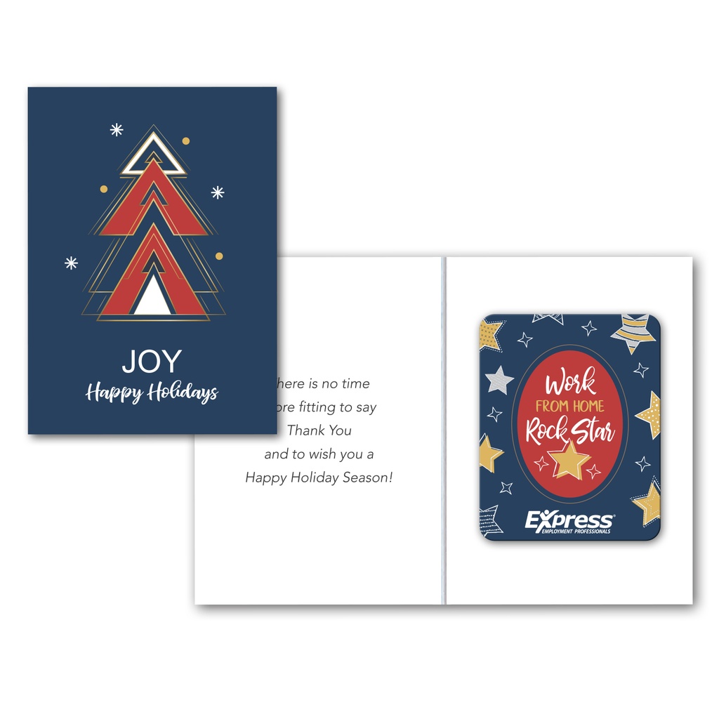 Greeting Card with Magnetic Photo Frame