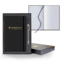 Castelli Matra Banded Medio Lined White Page Journal Gift Set