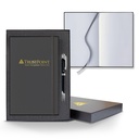 Castelli Matra Banded Medio Lined White Page Journal Gift Set