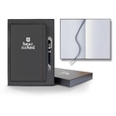 Castelli Matra Banded Medio Lined White Page Journal Gift Set