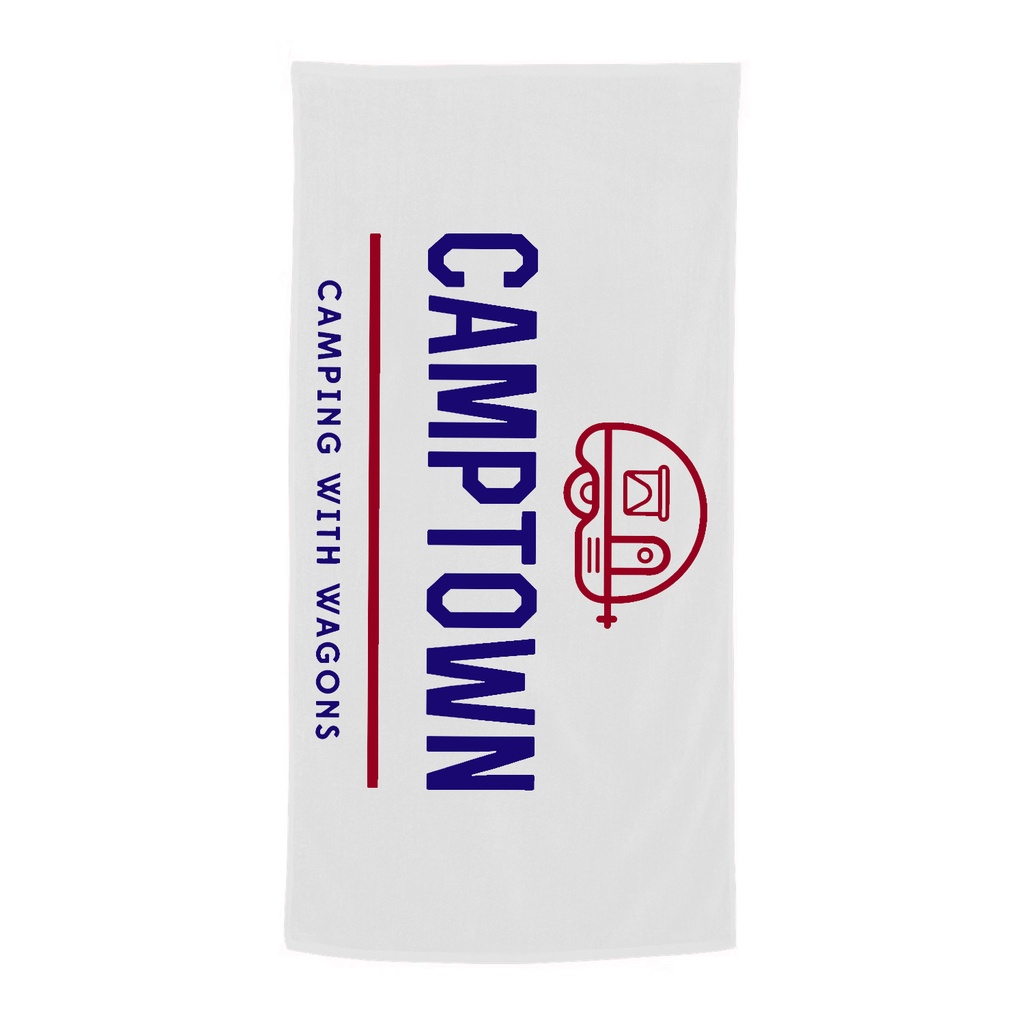 Economy Beach Towel - White