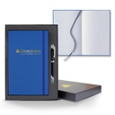 Castelli Matra Banded Medio Lined White Page Journal Gift Set