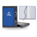 Castelli Matra Banded Medio Lined White Page Journal Gift Set