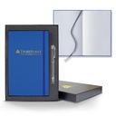 Castelli Matra Banded Medio Lined White Page Journal Gift Set