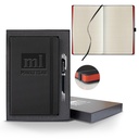 Castelli All Metal Medio Lined Ivory Page Journal Gift Set