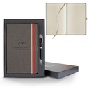 Castelli Bi Band Medio Lined Ivory Page Journal Gift Set