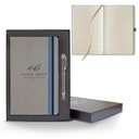 Castelli Bi Band Medio Lined Ivory Page Journal Gift Set