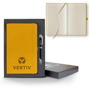 Castelli Montana Medio Lined Ivory Page Journal Gift Set