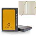 Castelli Montana Medio Lined Ivory Page Journal Gift Set