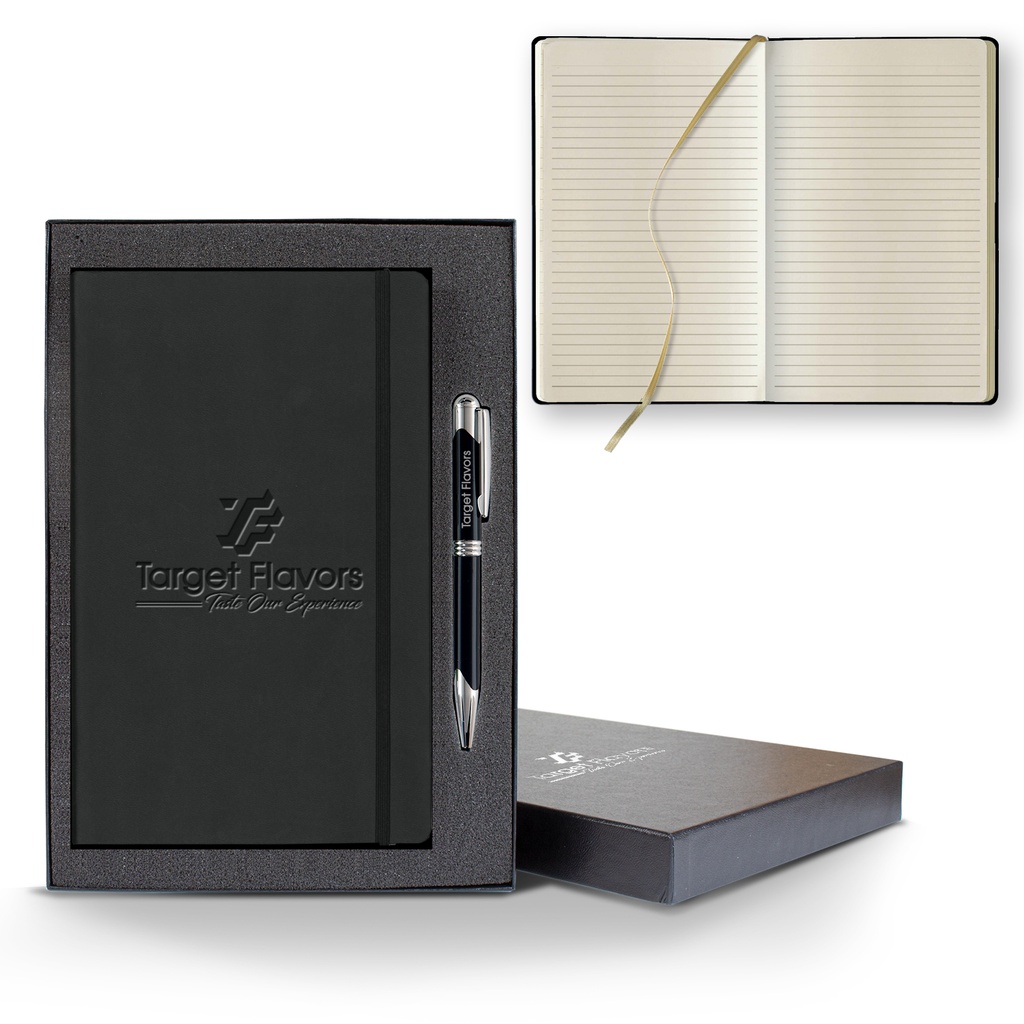 Castelli Tucson Flex Medio Lined Ivory Journal Gift Set