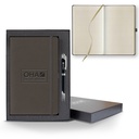 Castelli Tucson Medio Lined Ivory Page Journal Gift Set