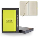 Castelli Tucson Medio Lined Ivory Page Journal Gift Set