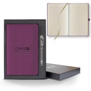 Castelli Tucson Medio Lined Ivory Page Journal Gift Set