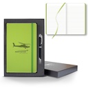 Castelli Color Laser Medio Lined White Page Journal Gift Set