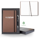 Castelli Carapace Medio Lined Recycled White Page Journal Gift Set