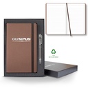 Castelli Carapace Medio Lined Recycled White Page Journal Gift Set