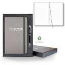 Castelli Carapace Medio Lined Recycled White Page Journal Gift Set