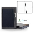 Castelli Oceano ECO rPET Medio Lined Recycled White Page Journal Gift Set