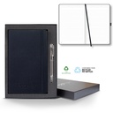 Castelli Oceano ECO rPET Medio Lined Recycled White Page Journal Gift Set