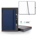 Castelli Oceano ECO rPET Medio Lined Recycled White Page Journal Gift Set