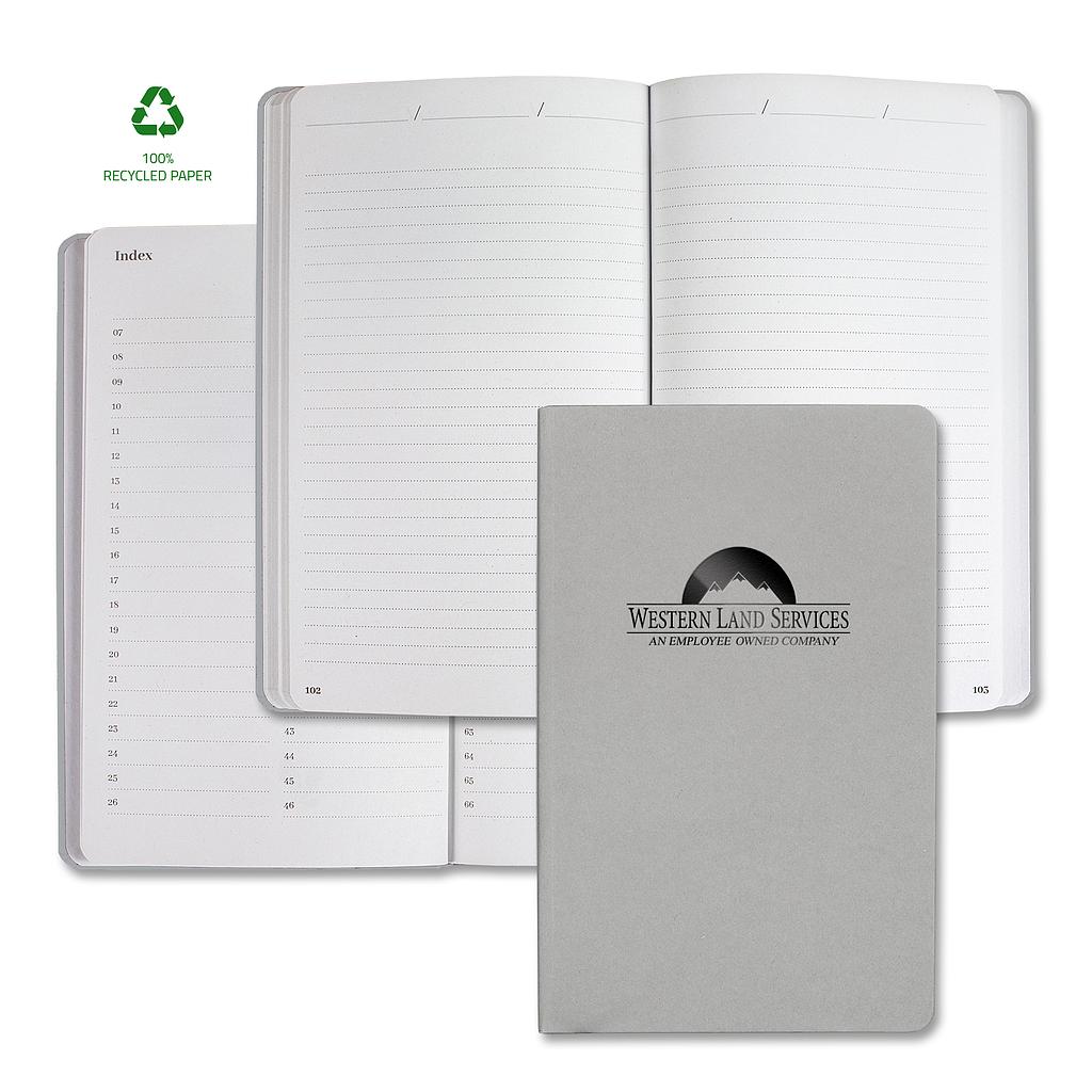 Castelli Samoa ECO Indexed Recycled White Page Journal