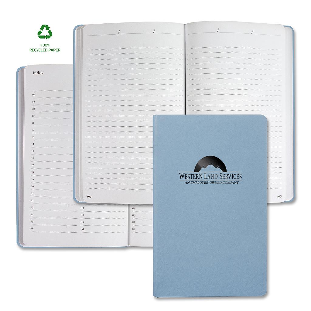 Castelli Samoa ECO Indexed Recycled White Page Journal