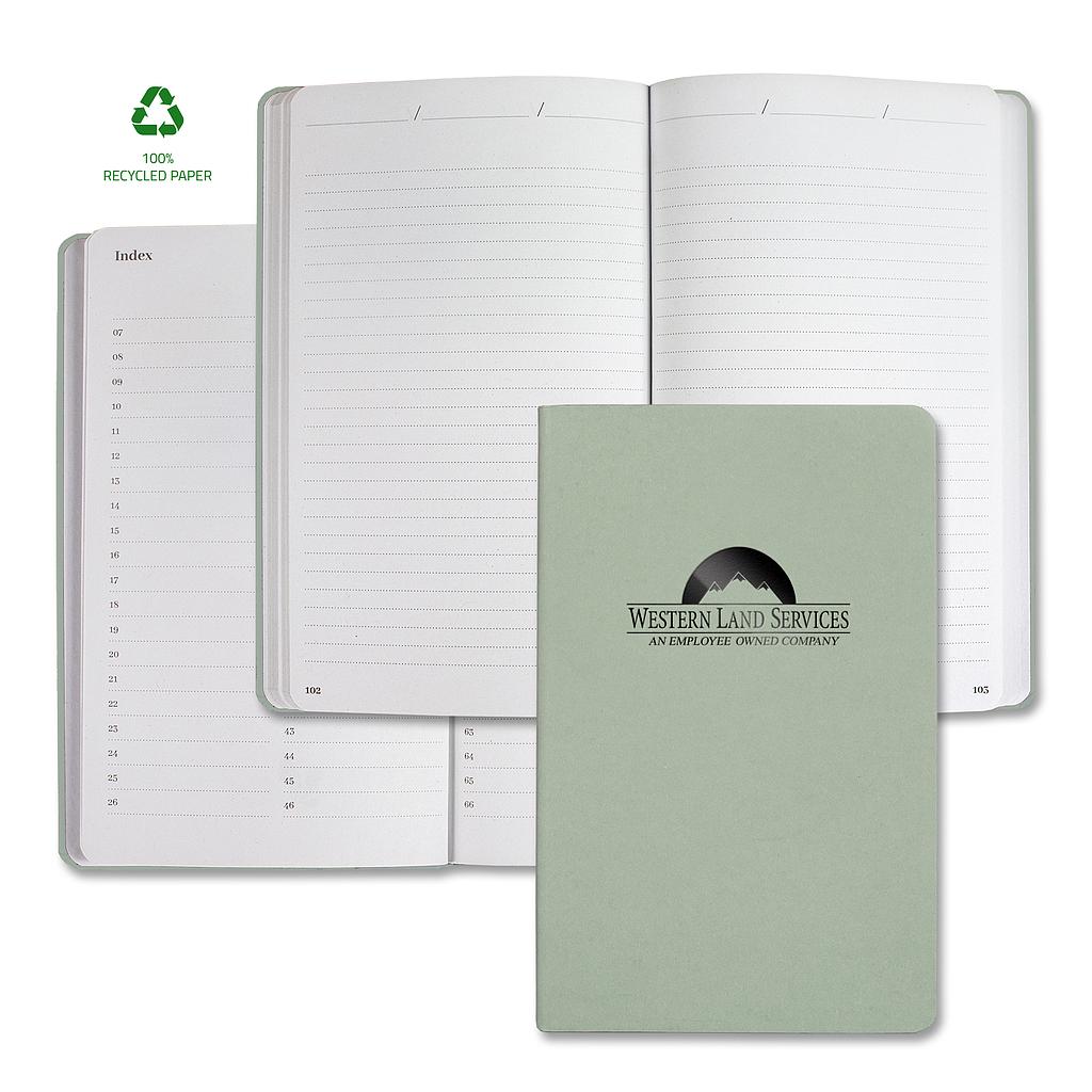 Castelli Samoa ECO Indexed Recycled White Page Journal