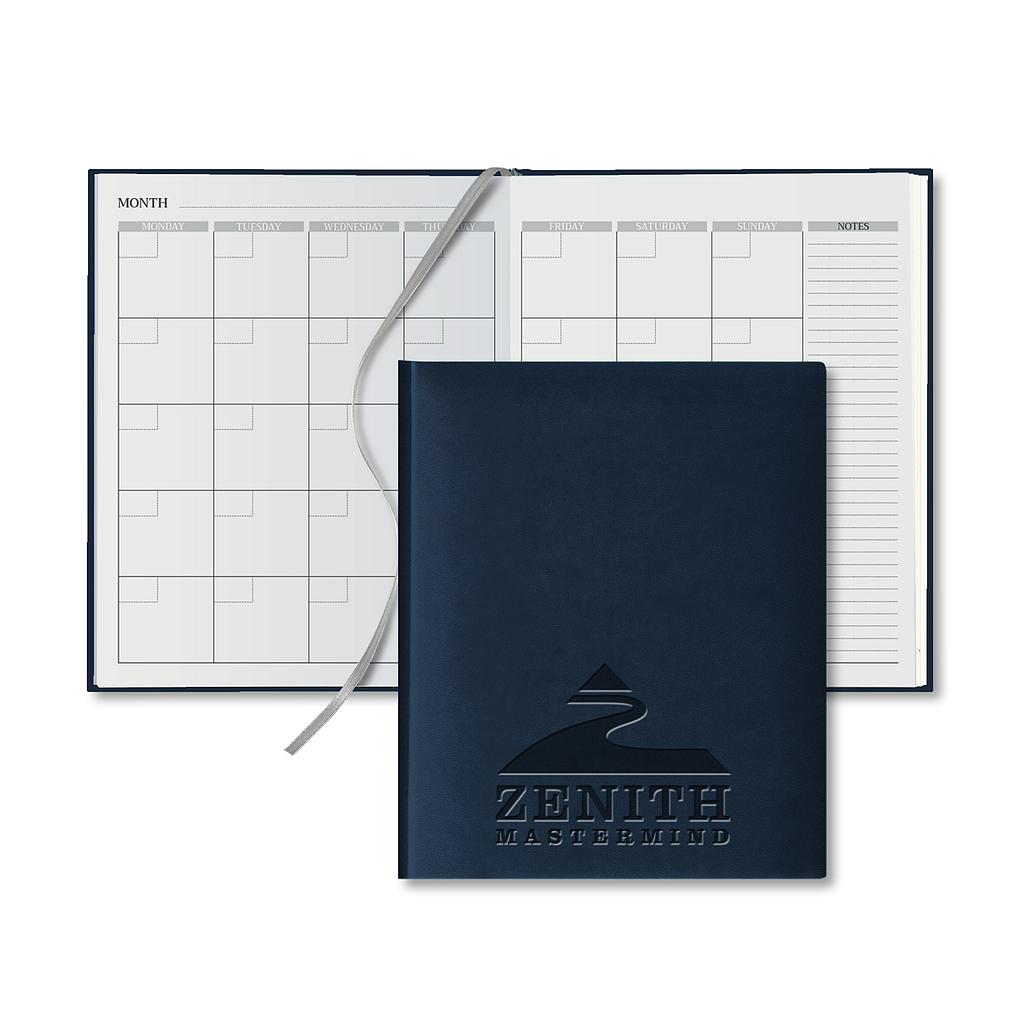 Castelli Tucson Grande Desk White Page Perpetual Monthly Diary