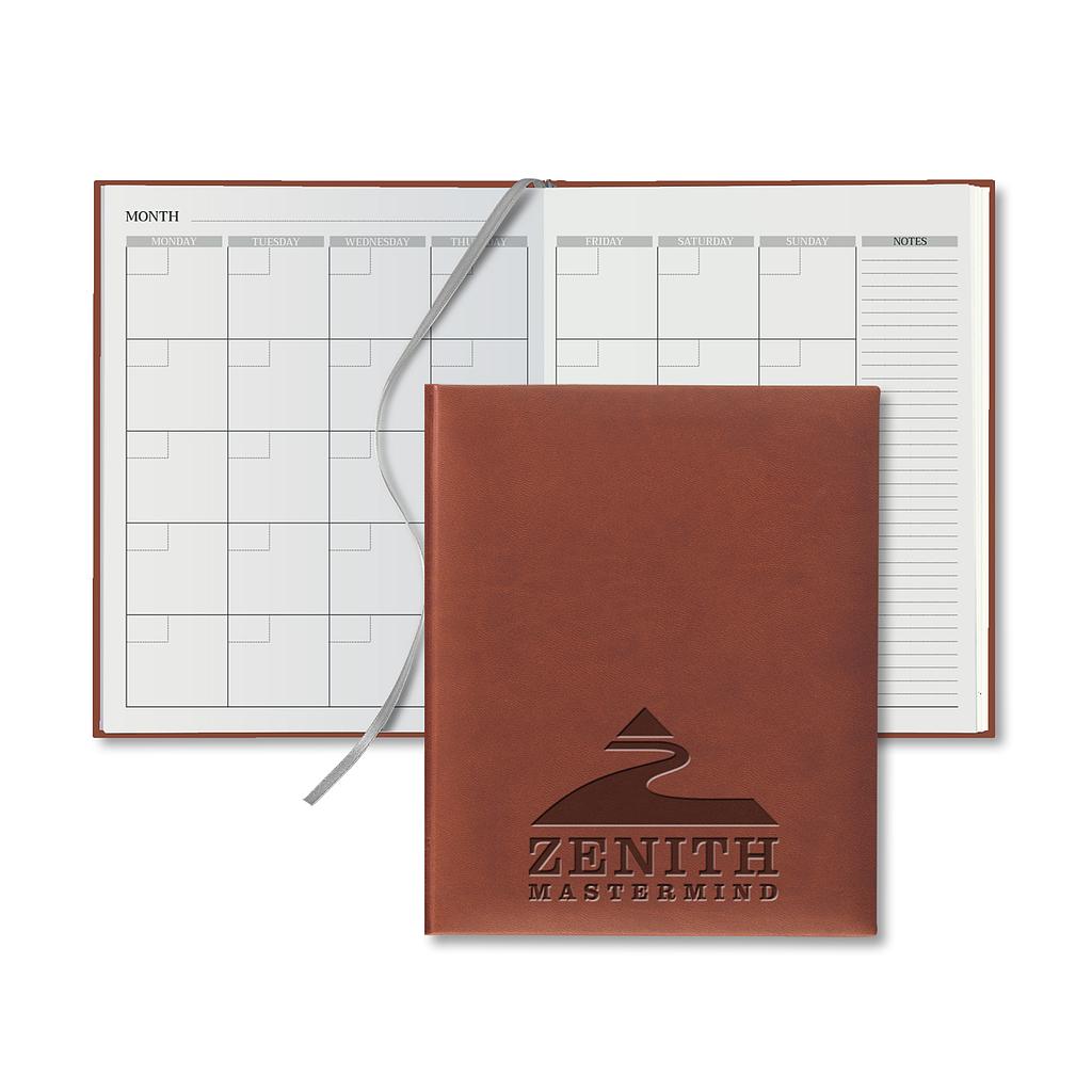 Castelli Tucson Grande Desk White Page Perpetual Monthly Diary