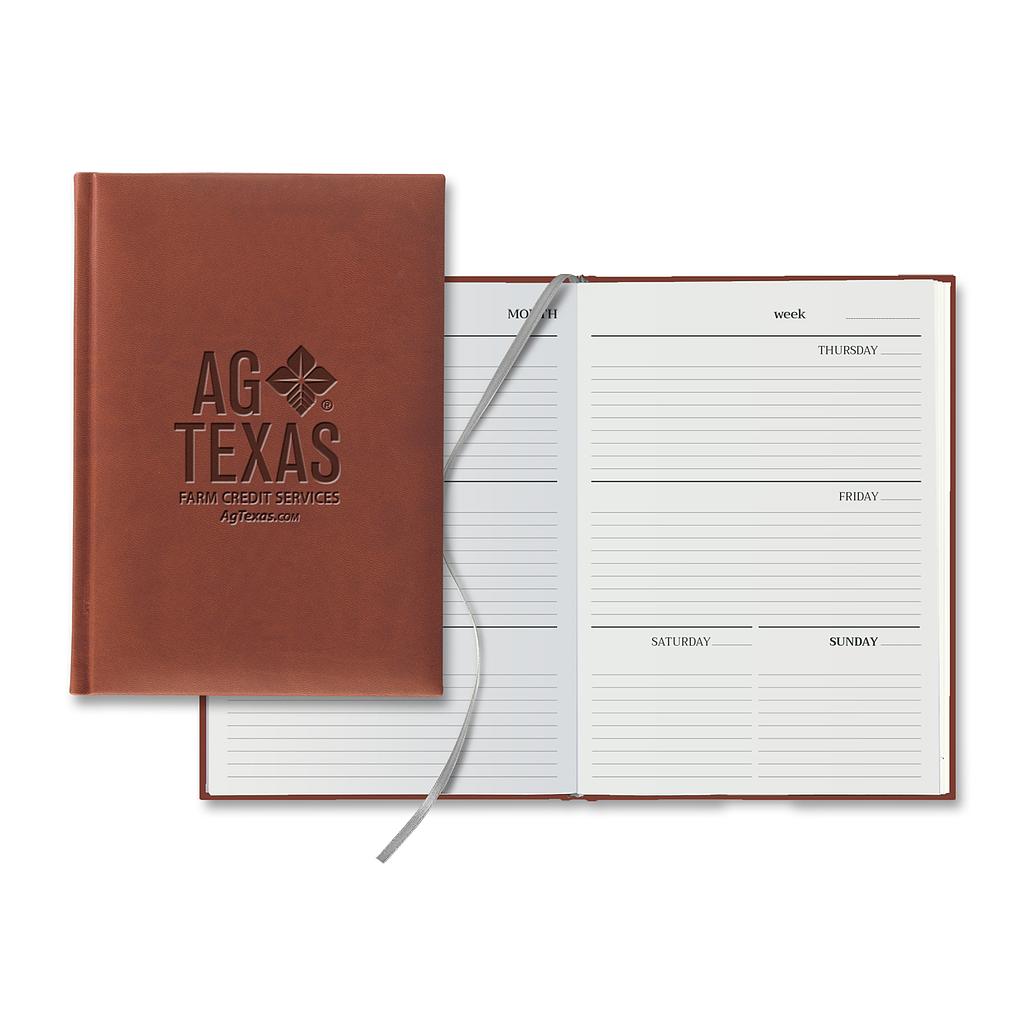 Castelli Tucson Grande White Page Weekly Perpetual Diary