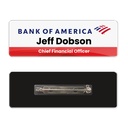 1 x 3 Name Badge - Pin Back