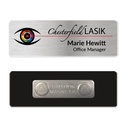 1 x 3 Name Badge - Magnet Back