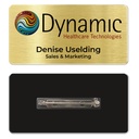 1.5 x 3 Name Badge - Pin Back