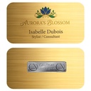1.5 x 3 Name Badge - Magnet Back
