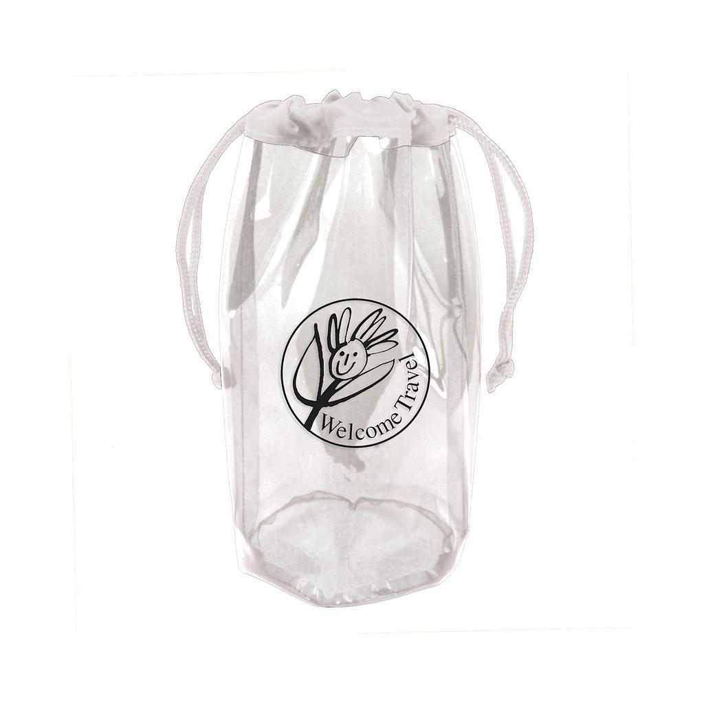 [846CLE] Translucent Drawstring Pvc Tote