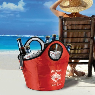 Portable Insulated Ice/Beverage Carrier