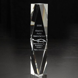 [IC3D029] Large Chairmans 3D Crystal Award